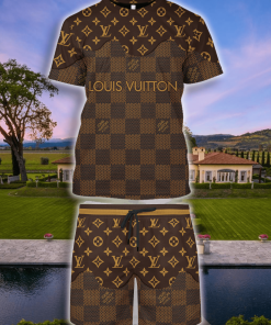 LV Combo Unisex T-Shirt & Short Limited Luxury Outfit Mura1058