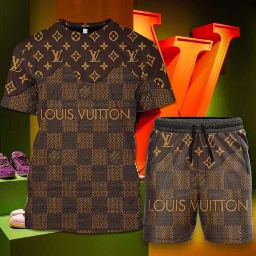 LV Combo Unisex T-Shirt & Short Limited Luxury Outfit Mura1080