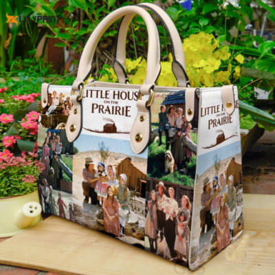 Little House On The Prairie 1 Leather Handbag