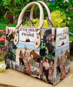 Little House On The Prairie 1 Leather Handbag