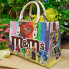 M&M 1 Leather Handbag For Women Gift