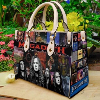 Megadeth Leather Handbag For Women Gift nME