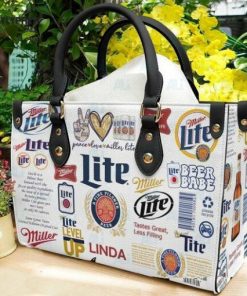 Miller Lite Leather Handbag For Women Gift