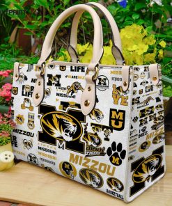 Missouri Tigers Leather Handbag For Women Gift