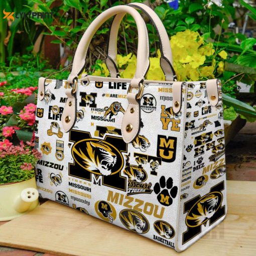 Missouri Tigers Leather Handbag For Women Gift