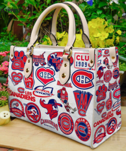 Montreal Canadiens Leather Handbag For Women Gift