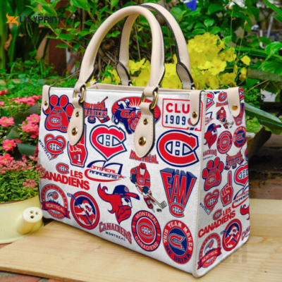 Montreal Canadiens Leather Handbag For Women Gift