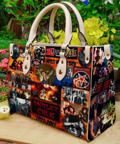 Motley Crue Leather Handbag For Women Gift