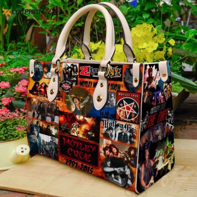 Motley Crue Leather Handbag For Women Gift