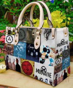 Mudvayne Leather Handbag For Women Gift