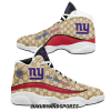 NFL New York Giants Gucci Air Jordan 13 Sneakers