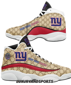 NFL New York Giants Gucci Air Jordan 13 Sneakers