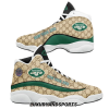 NFL New York Jets Gucci Air Jordan 13 Sneakers