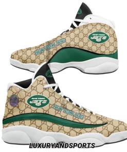 NFL New York Jets Gucci Air Jordan 13 Sneakers