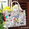 NKOTB Leather Handbag For Women Gift Type01