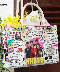 NKOTB Leather Handbag For Women Gift