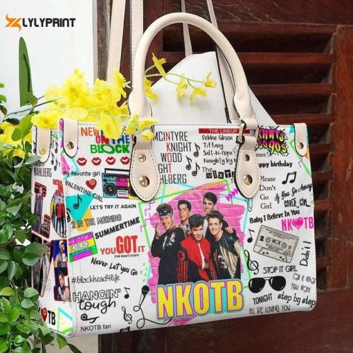 NKOTB Leather Handbag For Women Gift