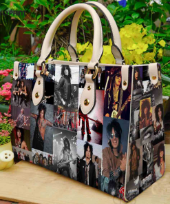 Nikki Sixx Leather Handbag