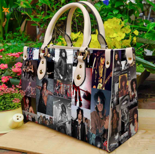 Nikki Sixx Leather Handbag