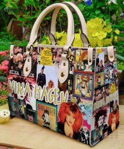 Nina Hagen Leather Handbag For Women Gift