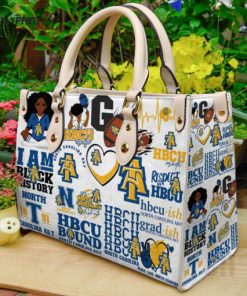 North Carolina A&T Aggies Leather Handbag For Women Gift