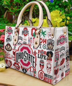 Ohio State Buckeyes 1 Leather Handbag Gift For Women