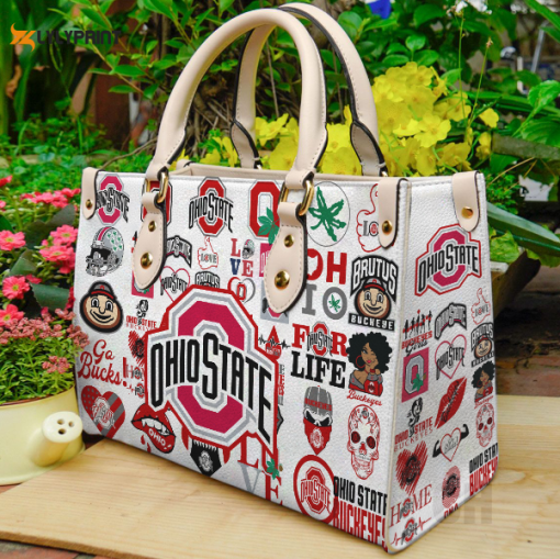 Ohio State Buckeyes 1 Leather Handbag Gift For Women