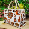 Oklahoma State Cowboys Leather Handbag For Women Gift