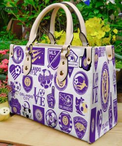 Orlando City Leather Handbag Gift For Women