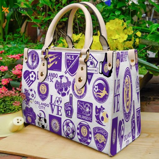 Orlando City Leather Handbag Gift For Women