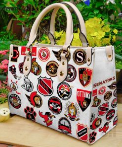 Ottawa Senators Leather Handbag For Women Gift