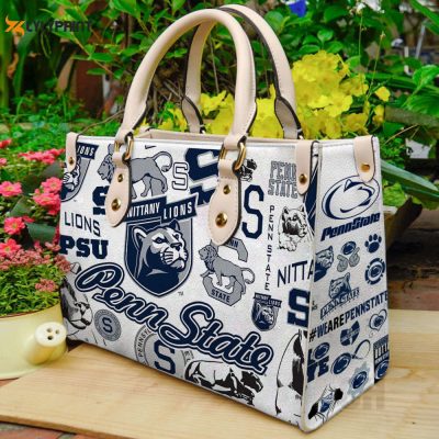 Penn State Leather Handbag Gift For Women