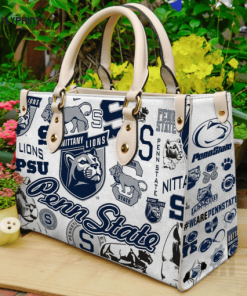 Penn State Nittany Lions Leather Handbag For Women Gift