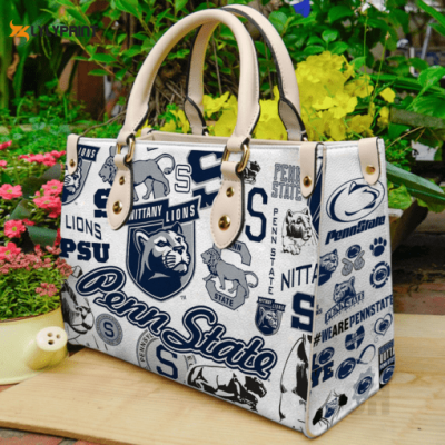 Penn State Nittany Lions Leather Handbag For Women Gift