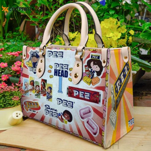 Pez Leather Handbag 2 Gift For Women