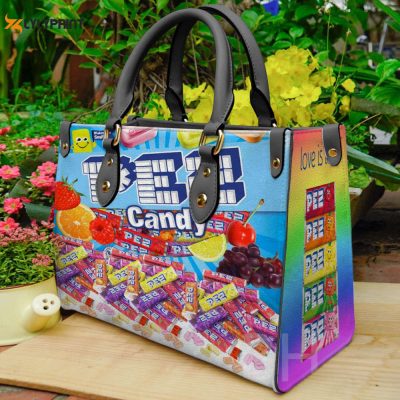 Pez Leather Handbag Gift For Women