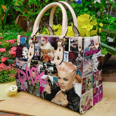 P!nk Leather Handbag For Women Gift Fan