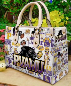 Prairie View A&M Panthers Leather Handbag Gift For Women