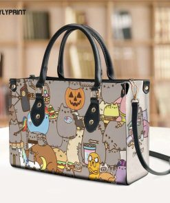 Pusheen Leather Handbag Gift For Women