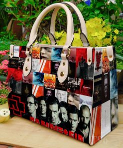 Rammstein Leather Handbag For Women Gift