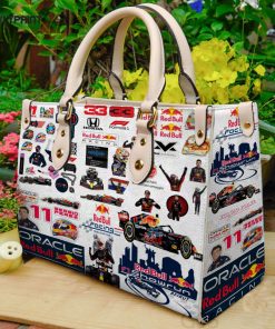 Red Bull Leather Handbag Gift For Women