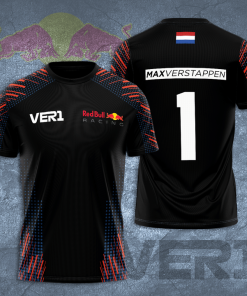 Red Bull Racing Max Verstappen 3D T-Shirt TS0091