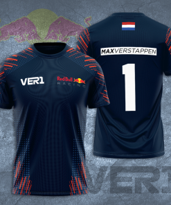 Red Bull Racing Max Verstappen 3D T-Shirt TS0091