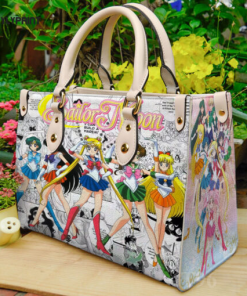 Sailor Moon Leather Handbag For Women Gift