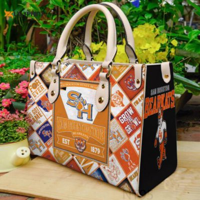 Sam Houston Bearkats 1Leather Handbag For Women Gift