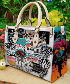 San Antonio Spurs Leather Handbag 1 Gift For Women