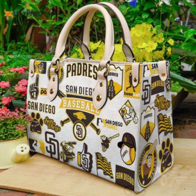 San Diego Padres 1 Leather Handbag For Women Gift