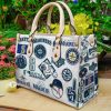 Seattle Mariners Leather Handbag For Women Gift