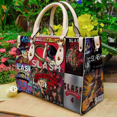 Slash Leather Handbag For Women Gift