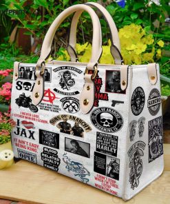 Sons Of Anarchy Leather Handbag For Women Gift Type01